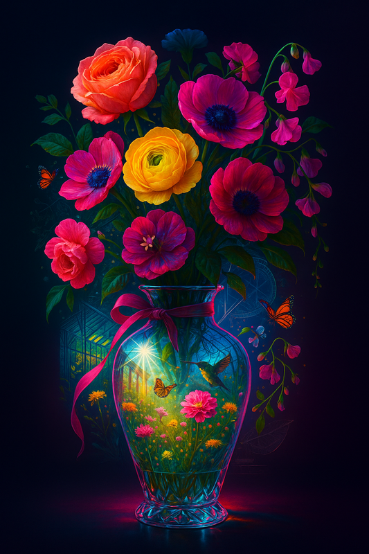 Vessel of Eternal Bloom