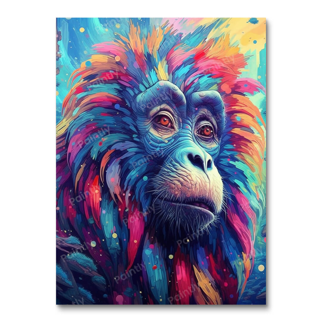 Psychedelic Baboon I