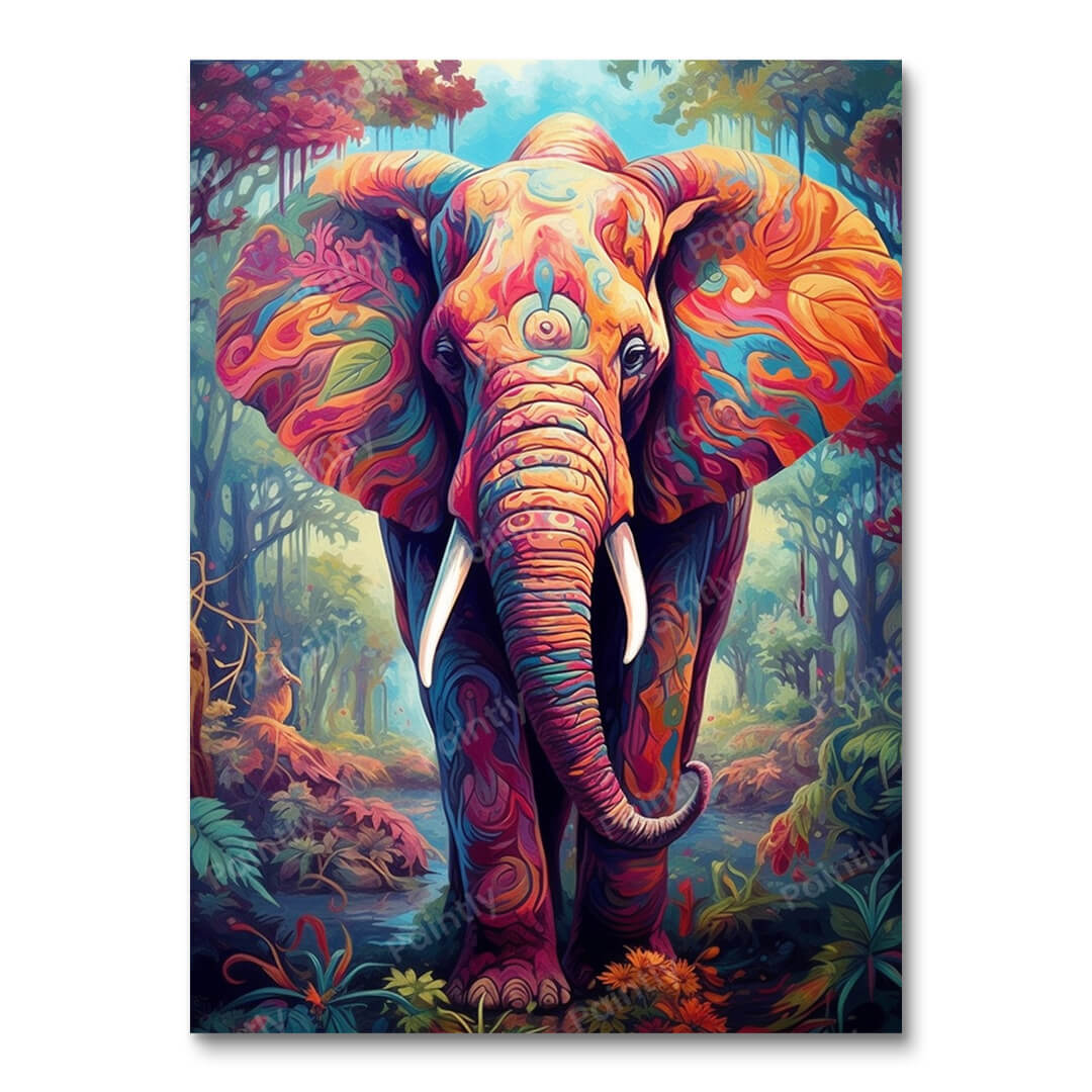 Psychedelic Elephant II
