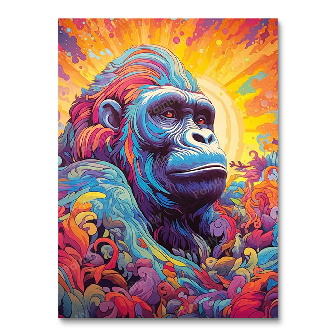 Psychedelic Gorilla I