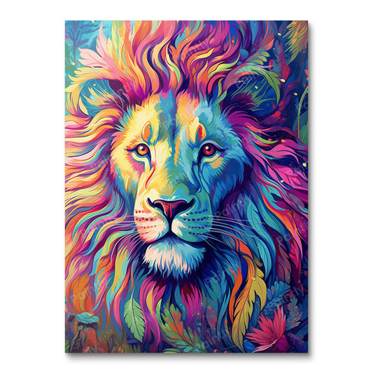 Psychedelic Lion VII
