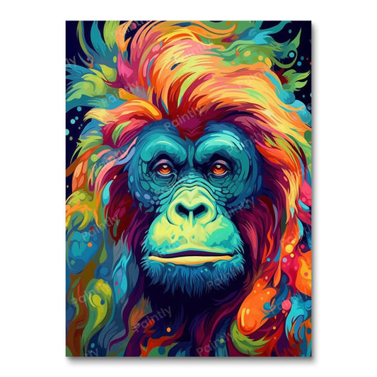Psychedelic Orangutan III