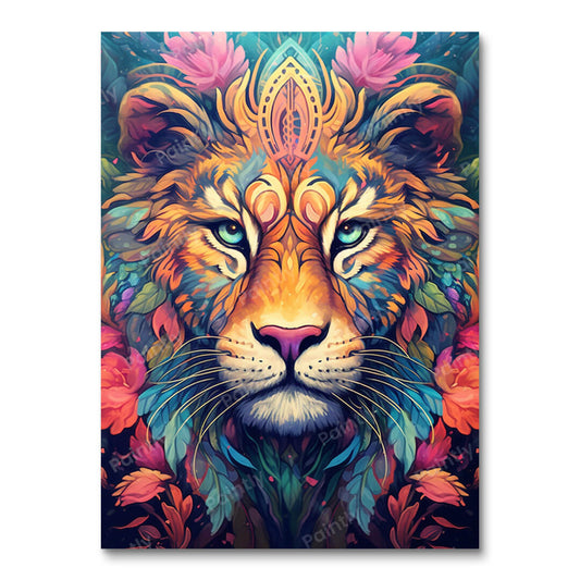 Psychedelic Lion I