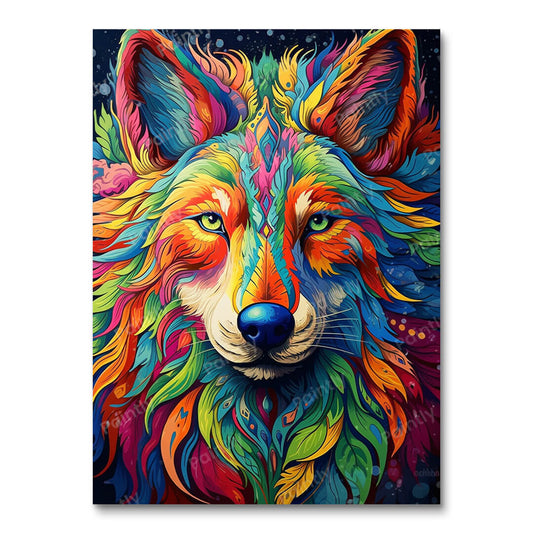 Psychedelic Wolf V