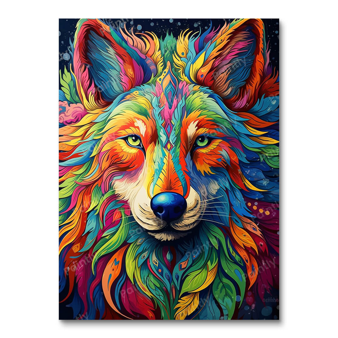 Psychedelic Wolf V