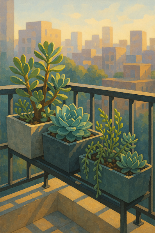 Succulent Balcony View