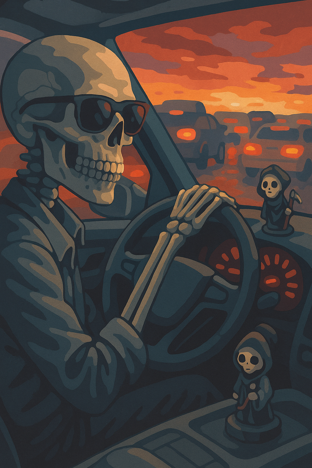 Skull on the Road: Dead Tired