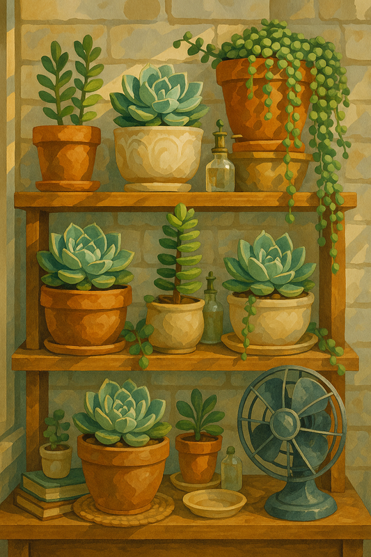 Succulents & Stillness