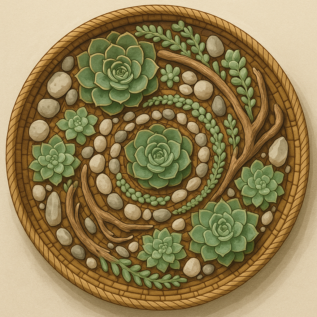 Succulent Spiral